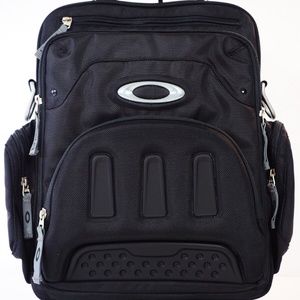Oakley Tactical Field Gear Black AP Vertical Nylon Computer Bag 2.0 Laptop Rare!